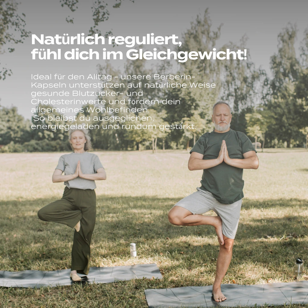 Berberin Supplement | 500 mg | Blutzucker & Cholesterin