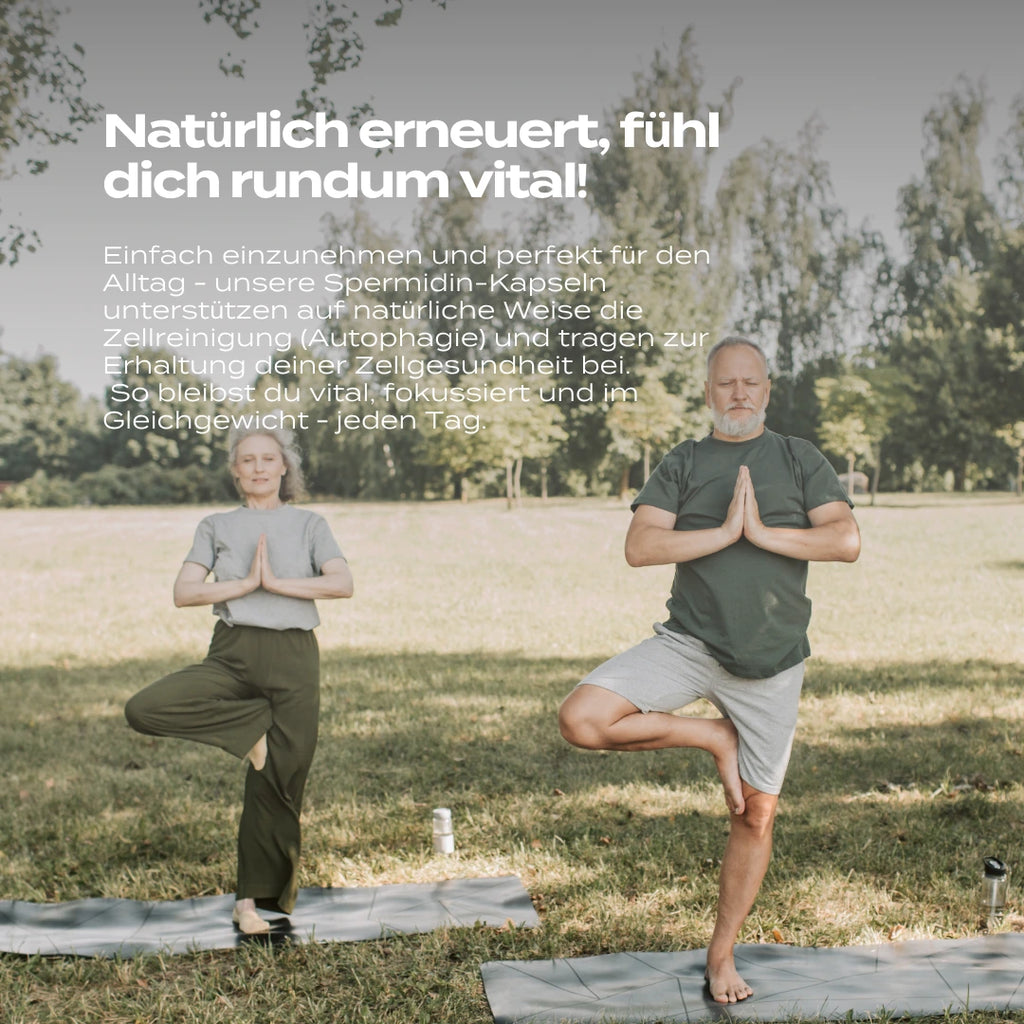 Spermidin Supplement | 5 mg | Zellschutz & Langlebigkeit