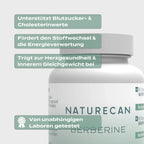 Berberin Supplement | 500 mg | Blutzucker & Cholesterin