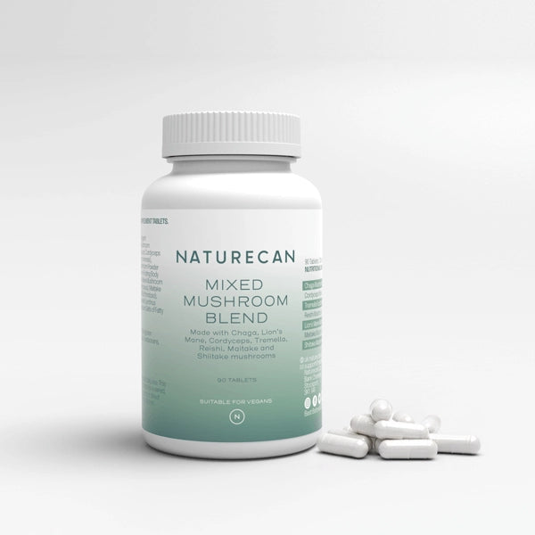 Vitalpilz Komplex Kapseln mit Lions Mane, Reishi und Chaga