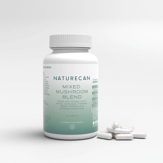 Vitalpilz Komplex Kapseln mit Lions Mane, Reishi und Chaga