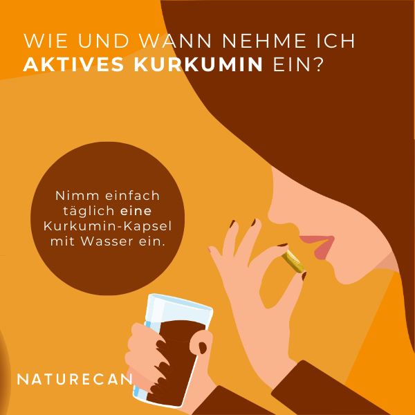 Aktive Kurkumin Kapseln
