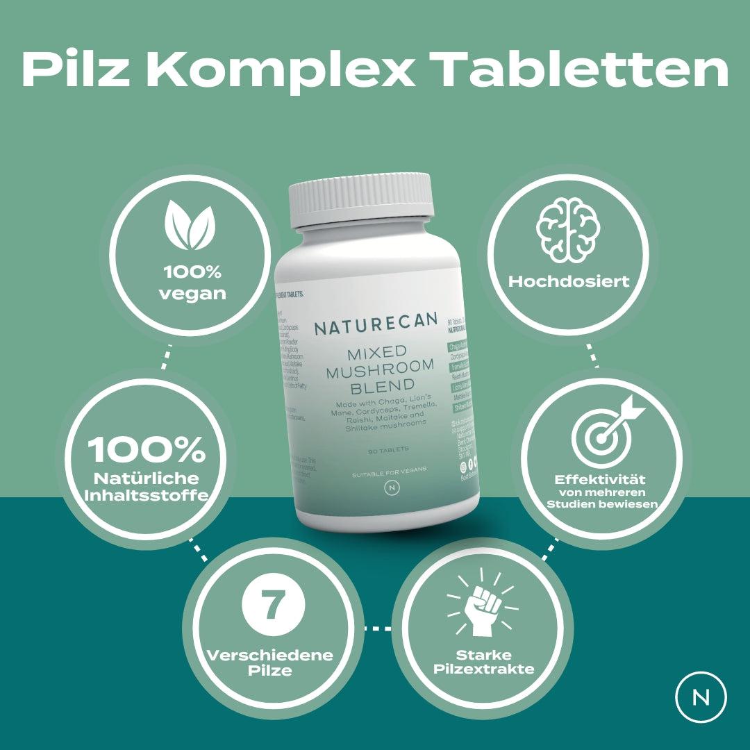 Pilz Komplex Tabletten Vorteile